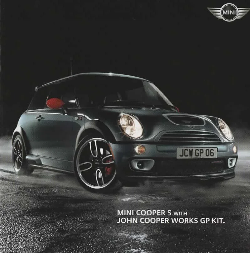 Original GP1 Brochure 2006 — JOHNCOOPERWORKSGP.COM